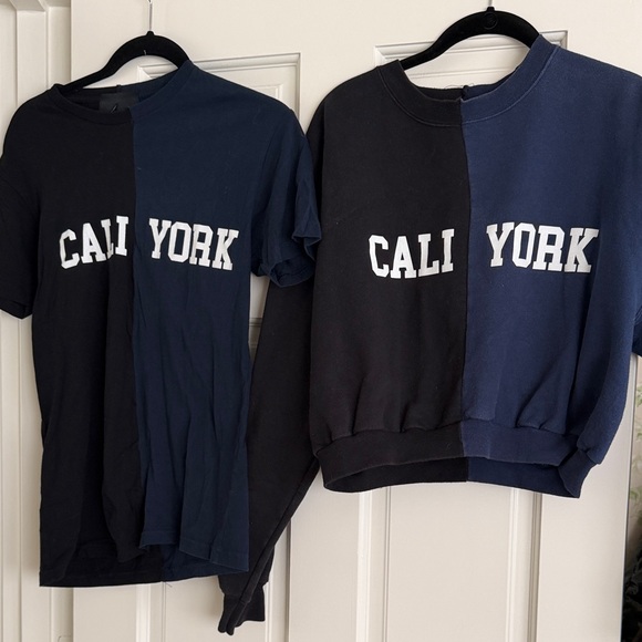 Cynthia Rowley Tops - - Blue and Black